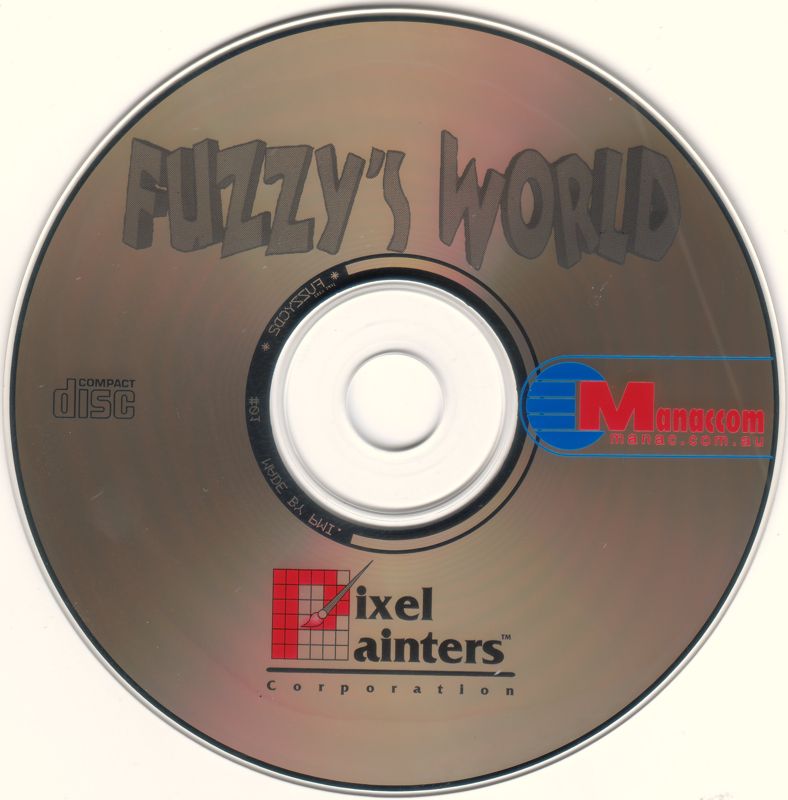 Media for Fuzzy's World of Miniature Space Golf (DOS)