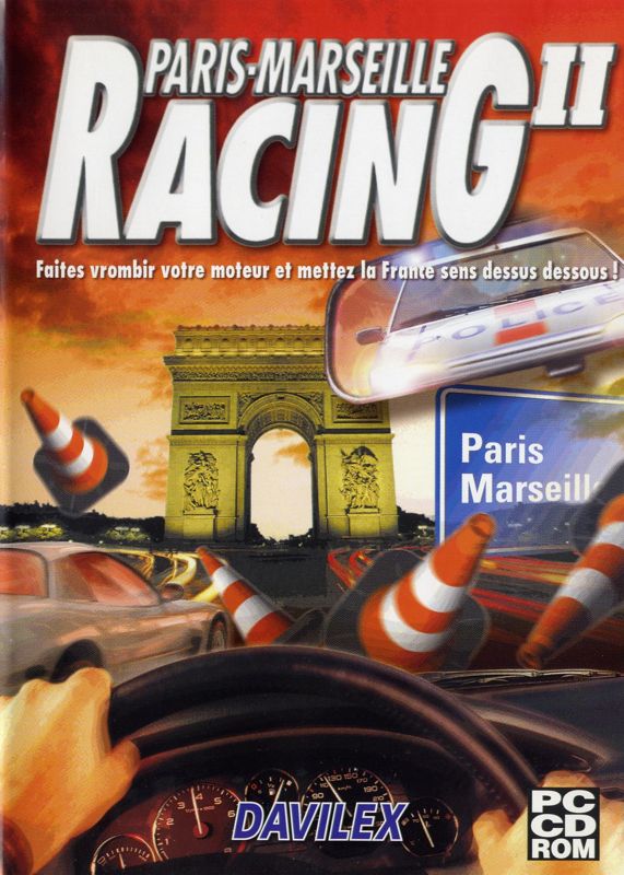 Front Cover for Paris-Marseille Racing II (Windows)