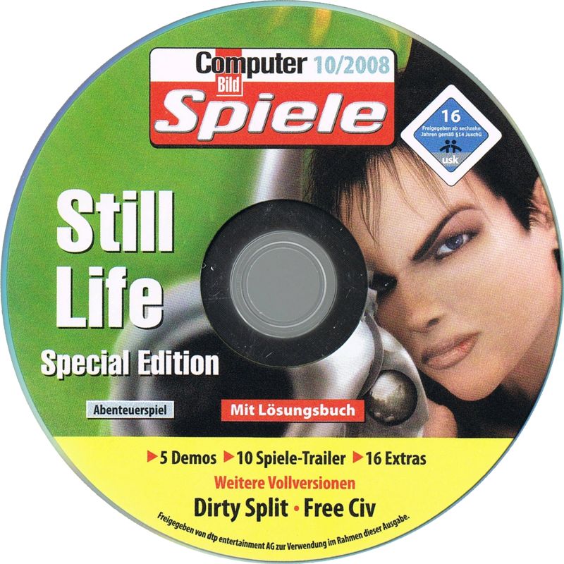 Media for Still Life (Special Edition) (Windows) (Computer Bild Spiele 10/2008 covermount)
