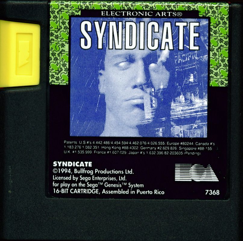 Media for Syndicate (Genesis)