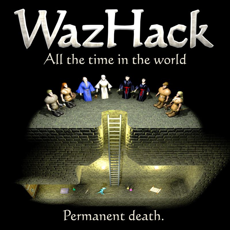 Front Cover for WazHack (Linux and Macintosh and Windows) (Steam Greenlight release)