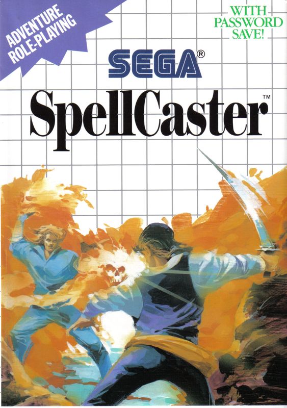 Front Cover for SpellCaster (SEGA Master System)