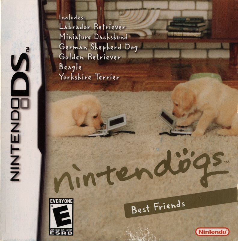 Other for Nintendo DS (Nintendogs: Best Friends) (included game) (Nintendo DS) (Best Friends Version - bundled with Nintendo DS): Sleeve - Front