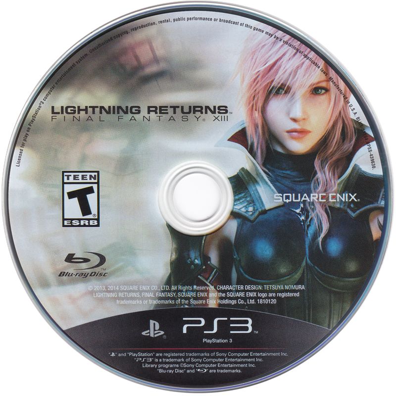 Media for Lightning Returns: Final Fantasy XIII (Collector's Edition) (PlayStation 3)