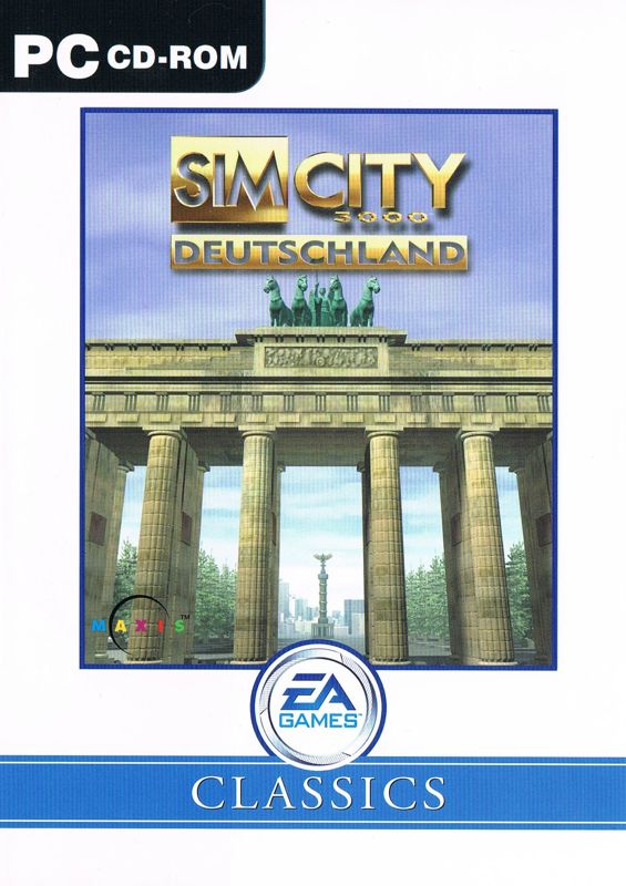 Front Cover for SimCity 3000 Unlimited (Windows) (EA Games Classics release)
