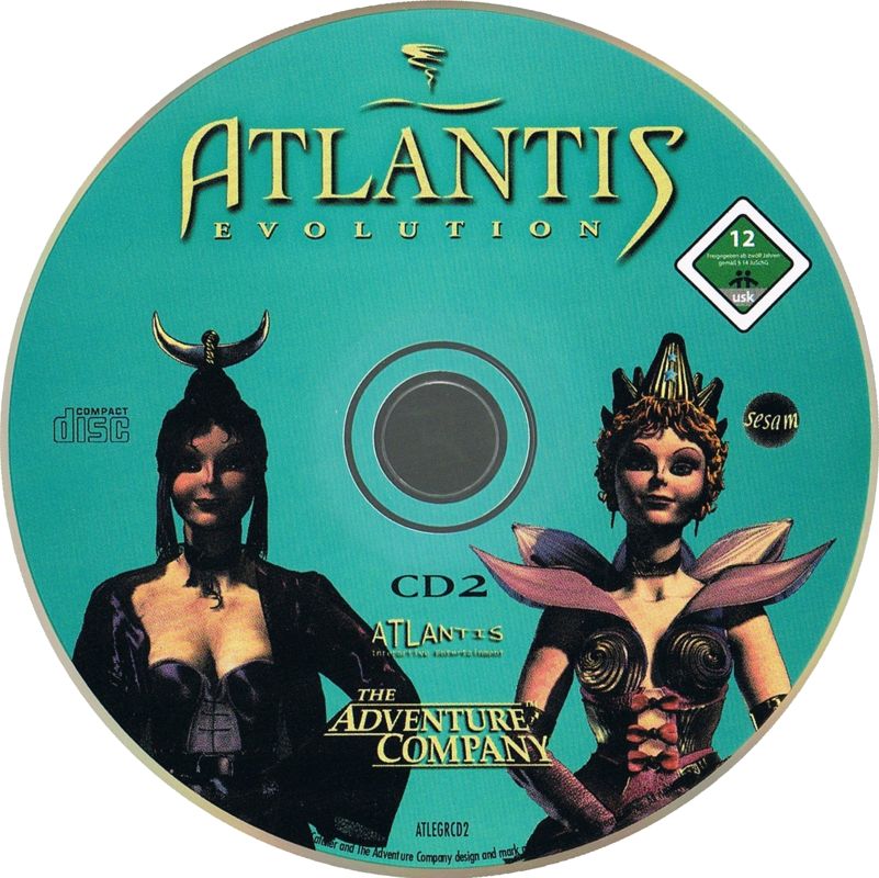 Media for Atlantis: Collector's Edition (Windows): Atlantis Evolution Disc 2