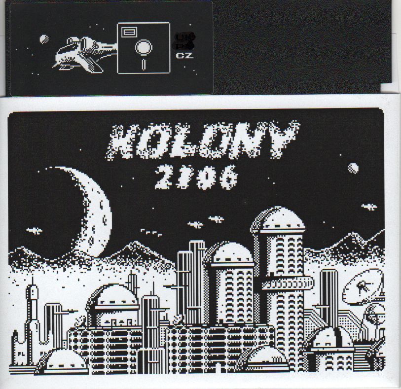 Media for Kolony 2106 (Atari 8-bit): Chech Republic