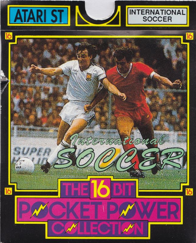 Front Cover for International Soccer (Atari ST) (The 16 Bit Pocket Power Collection release)