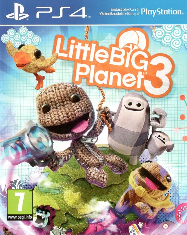 Front Cover for LittleBigPlanet 3 (PlayStation 4)