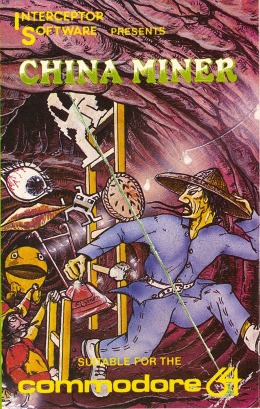 Front Cover for China Miner (Commodore 64)
