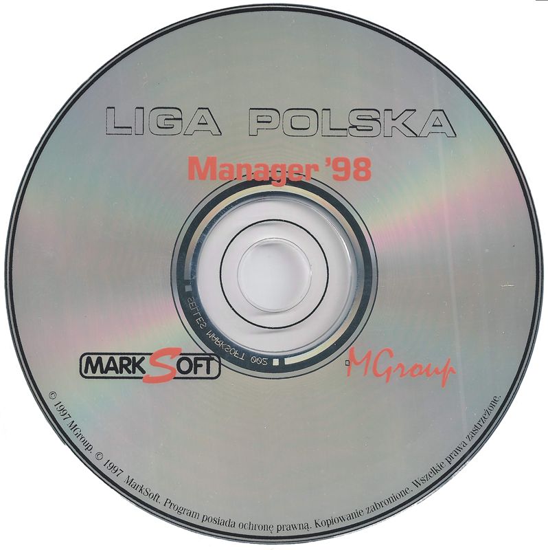 Media for Liga Polska Manager '98 (Windows)