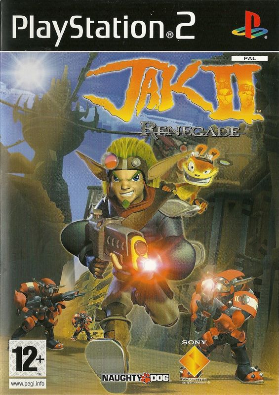 Front Cover for Jak II (PlayStation 2)