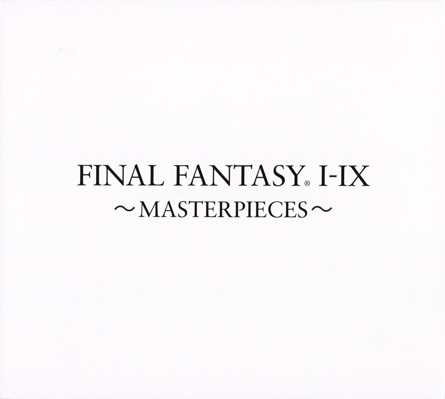 Other for Final Fantasy: 25th Anniversary Digital Collection (PS Vita and PSP and PlayStation 3): Sound Track - Digipak Back