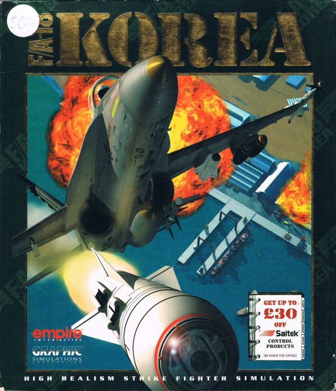 Front Cover for F/A-18 Korea (Windows)