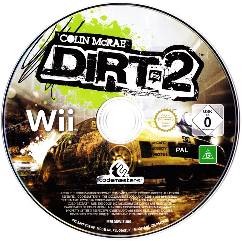 DiRT 2 cover or packaging material - MobyGames