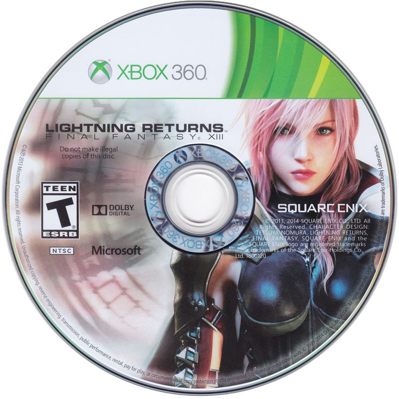 Media for Lightning Returns: Final Fantasy XIII (Xbox 360) (Target Exclusive Steelbook release)