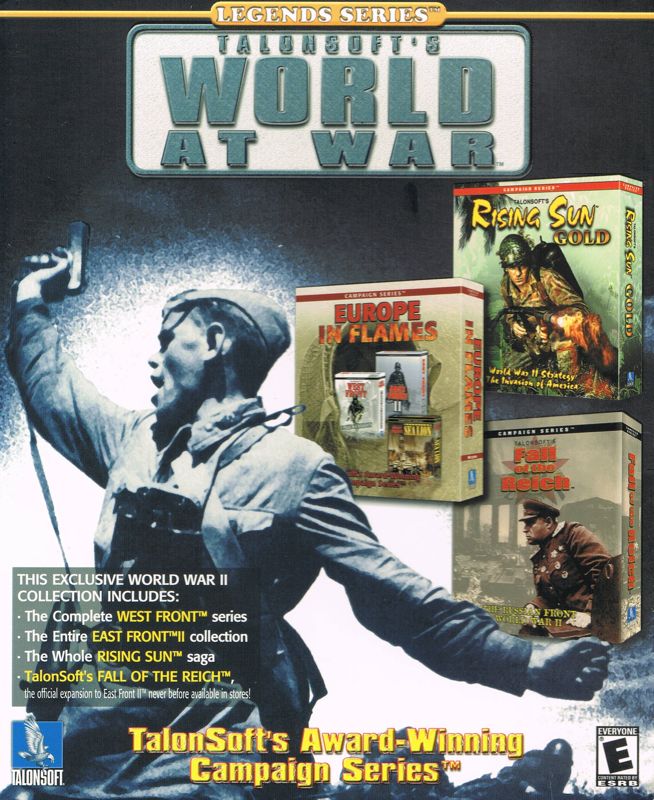 Front Cover for TalonSoft's World at War (Windows)