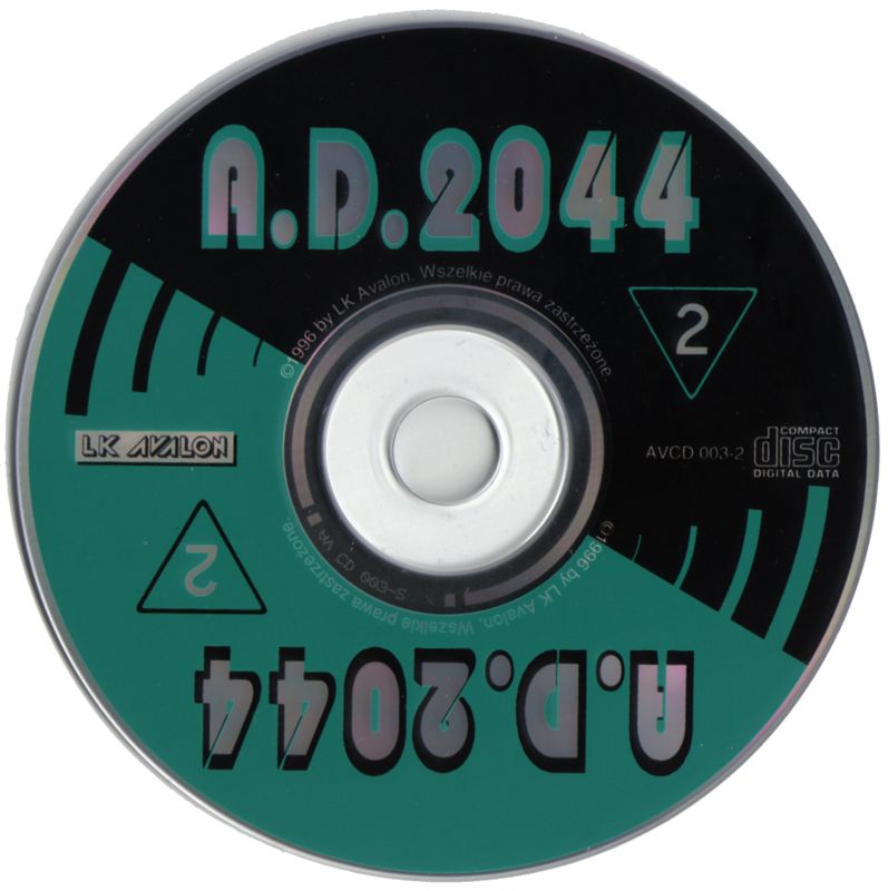 Media for A.D. 2044 (Windows) (Kolekcja Play: Klasyka Gier Komputerowych release): Disc 2