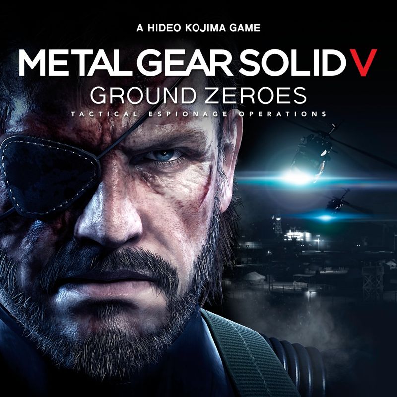 Front Cover for Metal Gear Solid V: Ground Zeroes (PlayStation 3 and PlayStation 4) (PSN release)