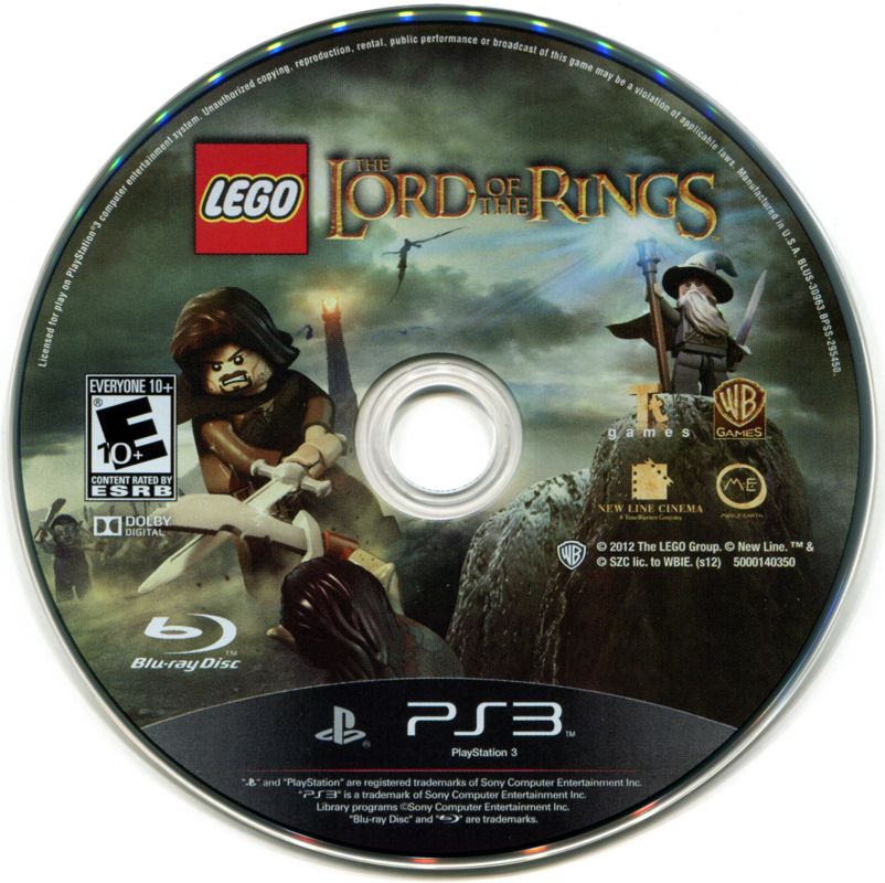 Media for LEGO The Lord of the Rings (PlayStation 3)