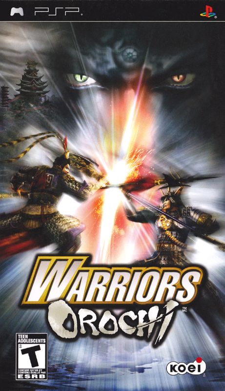 Front Cover for Warriors Orochi (PSP)