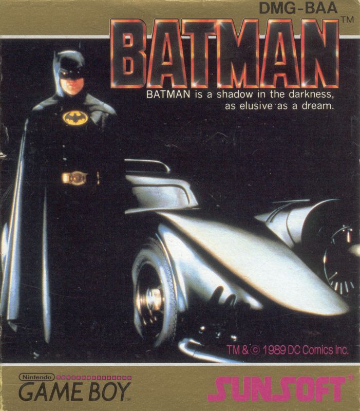Front Cover for Batman: The Video Game (Game Boy)