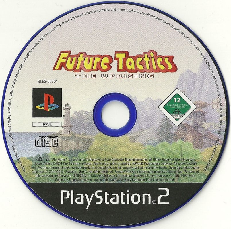 Media for Future Tactics: The Uprising (PlayStation 2)