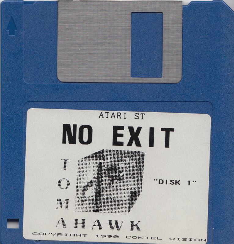 Media for No Exit (Atari ST): Disk 1/2