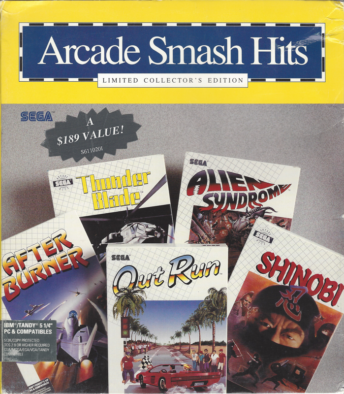 Front Cover for Arcade Smash Hits: Limited Collector's Edition (DOS)