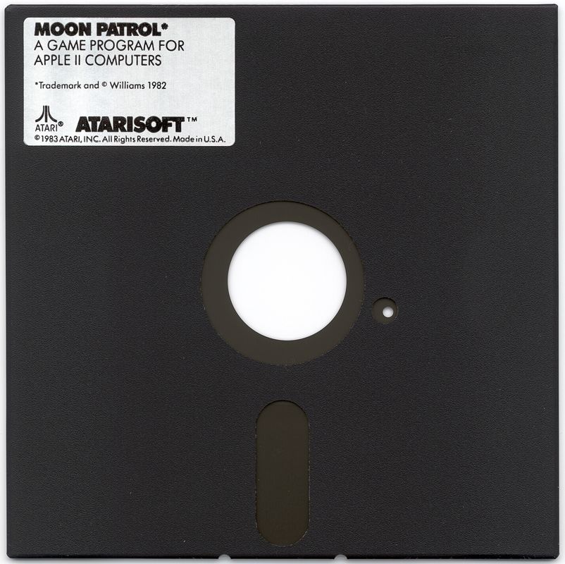Media for Moon Patrol (Apple II)