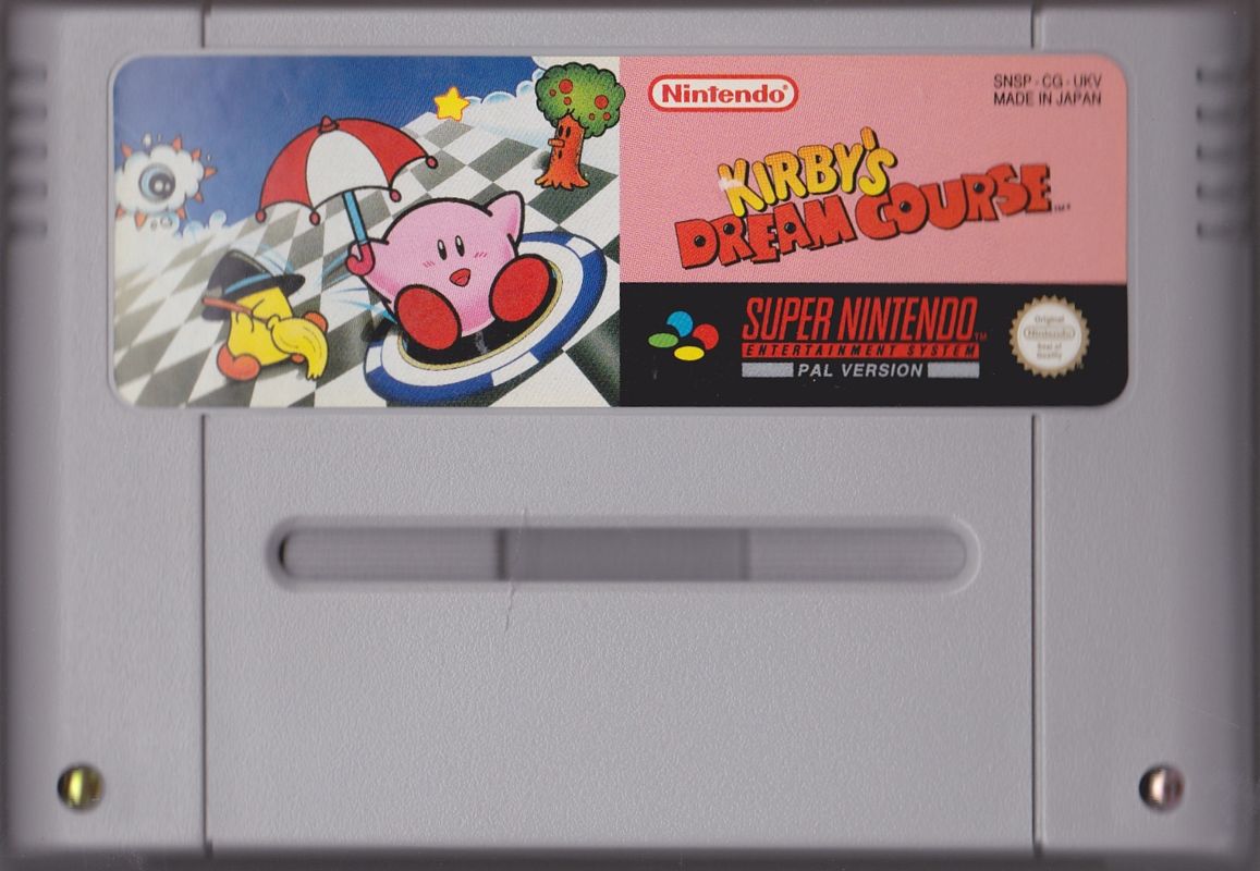 Kirby's Dream Course cover or packaging material - MobyGames