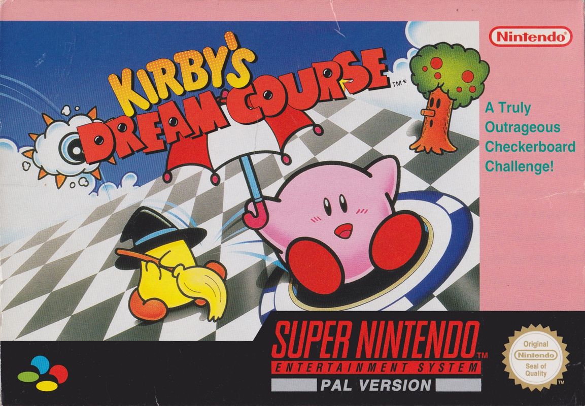 Front Cover for Kirby's Dream Course (SNES)