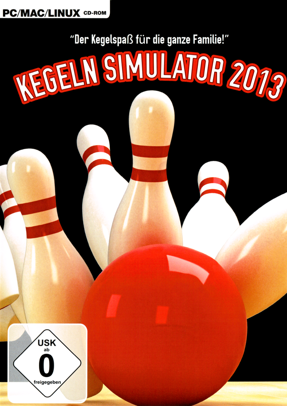 Front Cover for Ninepin Bowling (Linux and Macintosh and Windows)