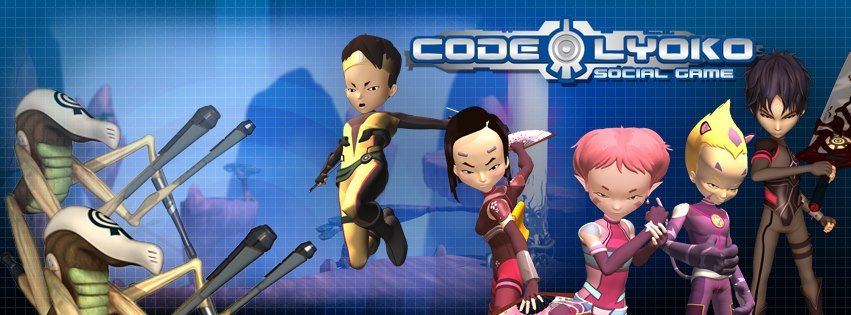Front Cover for Code Lyoko: Social Game (Browser) (Facebook release)