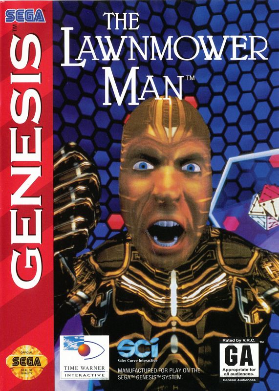 Front Cover for The Lawnmower Man (Genesis)