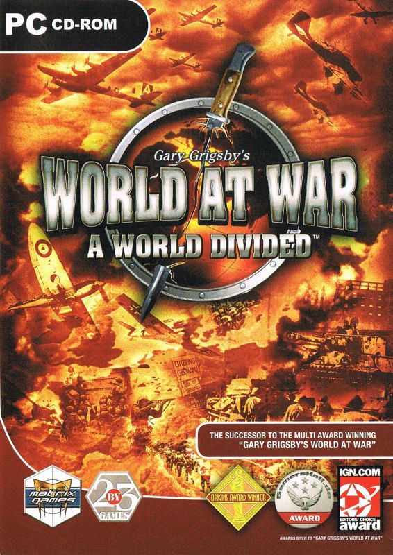 Front Cover for Gary Grigsby's World at War: A World Divided (Windows)