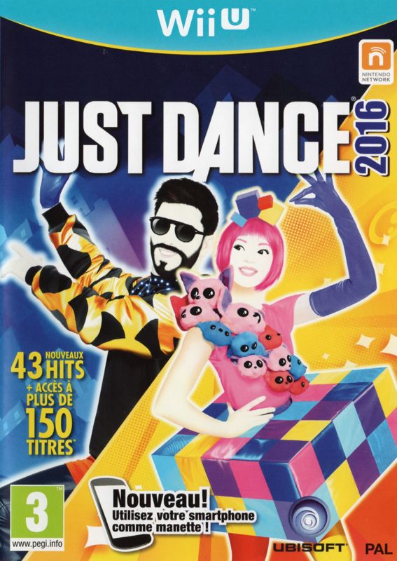 Front Cover for Just Dance 2016 (Wii U)
