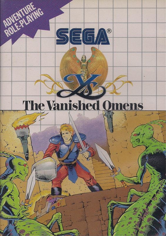 Front Cover for Ys: The Vanished Omens (SEGA Master System)