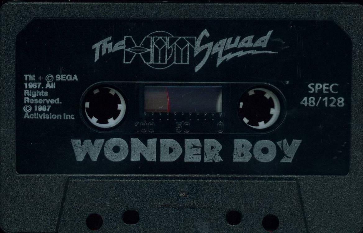 Media for Wonder Boy (ZX Spectrum) (Budget re-release)