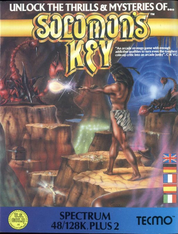 Solomon's Key cover or packaging material - MobyGames
