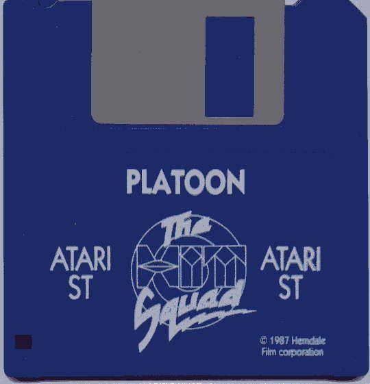 Media for Platoon (Atari ST) (Hit Squad release)