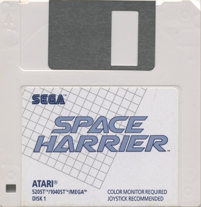 Media for Space Harrier (Atari ST)