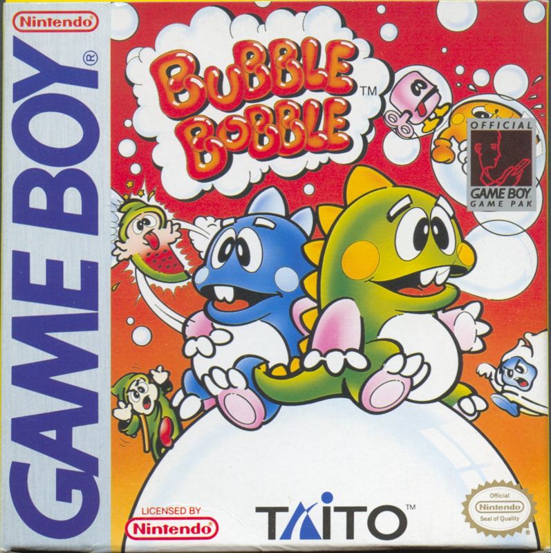Front Cover for Bubble Bobble (Game Boy)