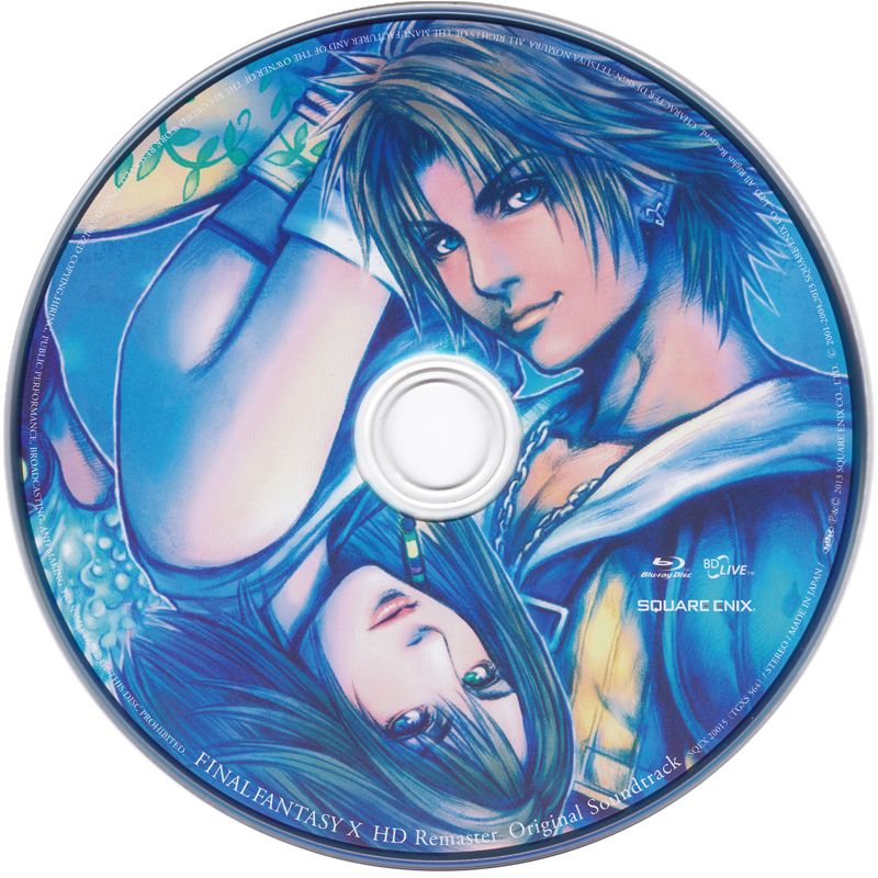 Media for Final Fantasy X | X-2 HD Remaster (Collector's Edition) (PlayStation 3): Soundtrack Disc