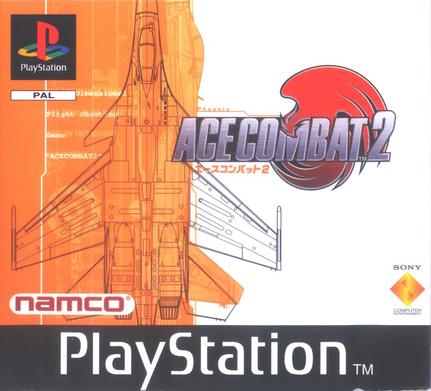 Front Cover for Ace Combat 2 (PlayStation) (Rental Release)