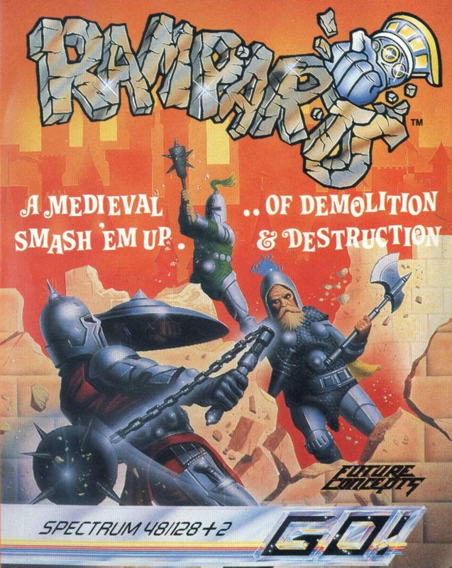 Front Cover for Ramparts (ZX Spectrum)