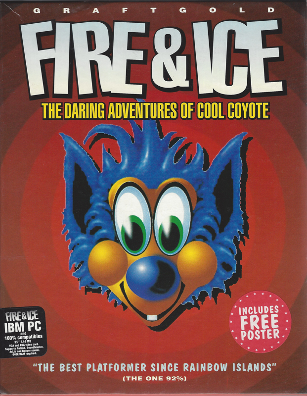 Front Cover for Fire & Ice (DOS)