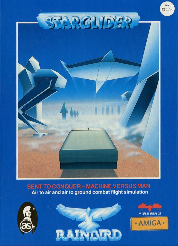 Front Cover for Starglider (Amiga)
