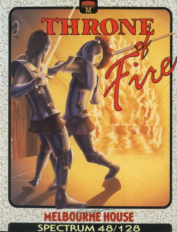 Front Cover for Throne of Fire (ZX Spectrum)