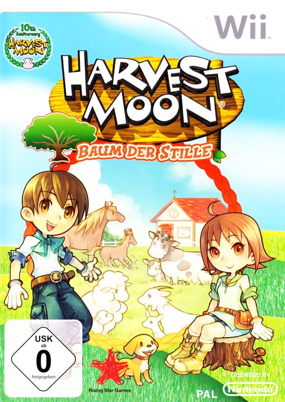 Harvest Moon Tree of Tranquility cover or packaging material MobyGames